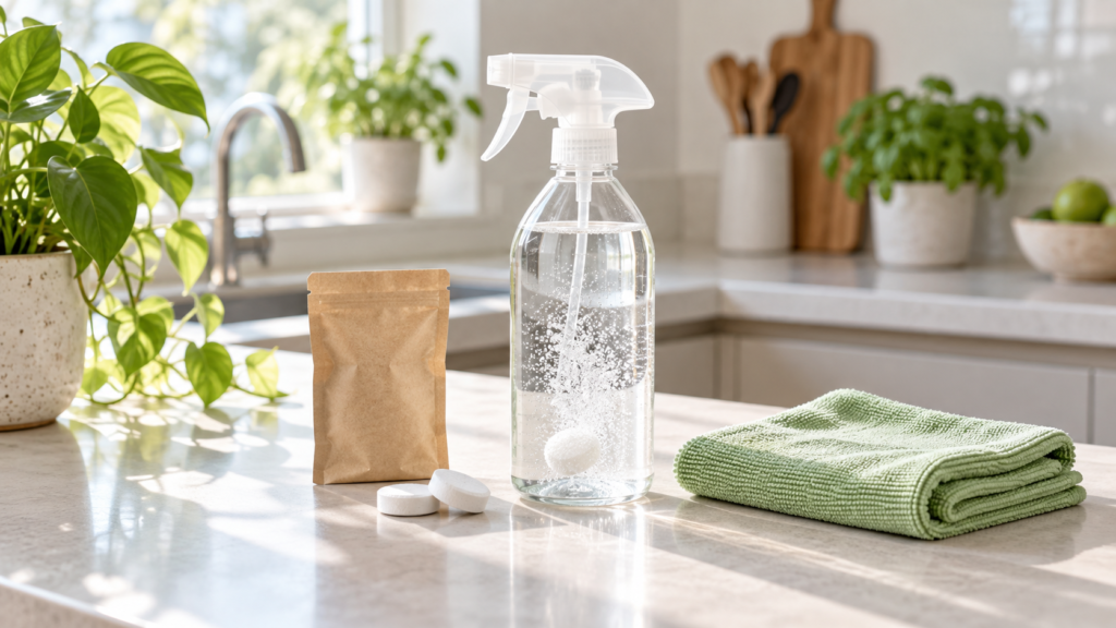 how do cleaning tablets work