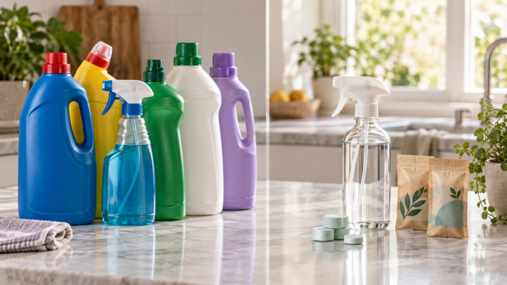 how do cleaning tablets work