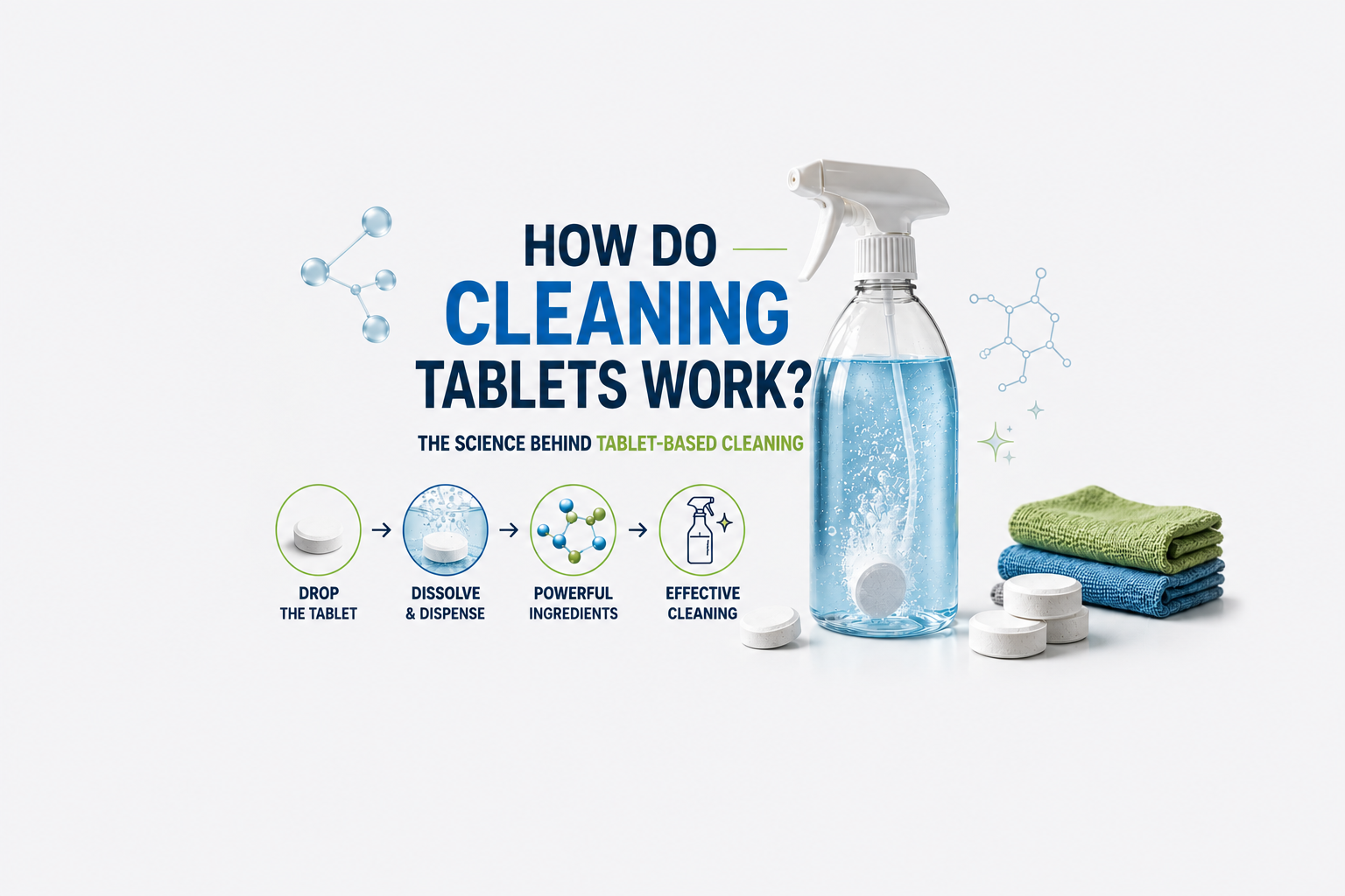 How do cleaning tablets work ?