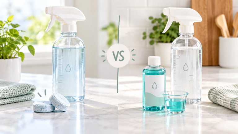 cleaning tablets vs cleaning concentrates